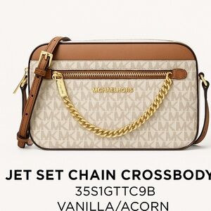 🎁Michael Kors Jet Set Chain Crossbody